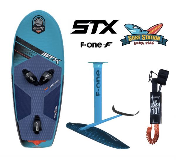 STX FOIL board 2023 5&#039;10 + GRAVITY FCT 2200 Foil + Leash