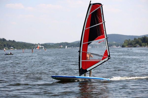 Családi komplett SUP &amp; windsurf szett 4.5 vitorlával