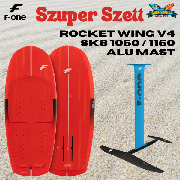 Rocket Wing V4 5.0 + SK8 szett (alu mast)