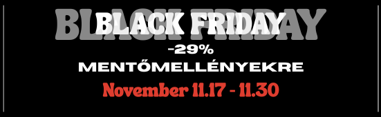 black friday mellény