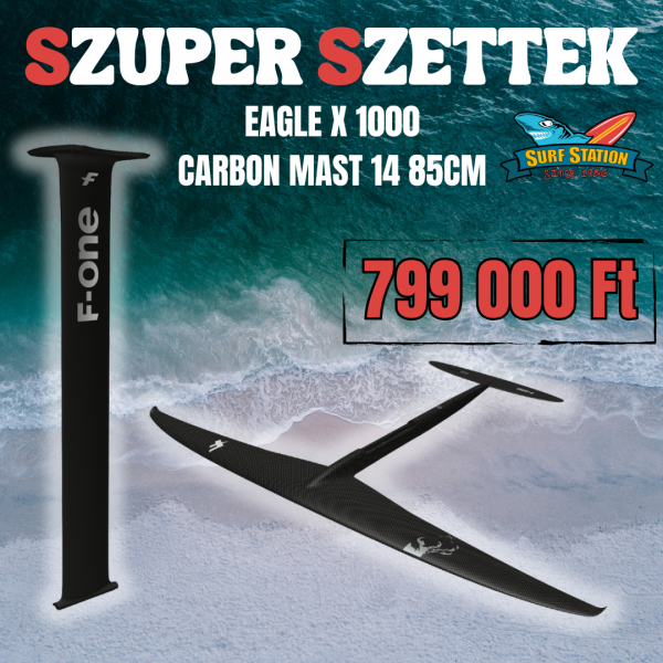 Eagle X 1000 + Carbon mast 14 85 cm