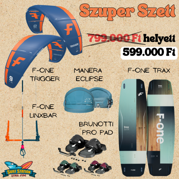 Trigger &amp; Trax komplett szett trapézzal