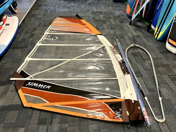 SCS 8.0m2 + Ga SDM C70 490 Új árbóc + Alu boom