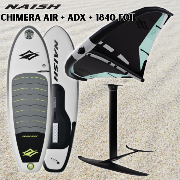 Chimera Air 120L + ADX 25' + 1840 wingsurfer foil