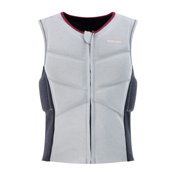 PureGirl Oxygen Stretch vest Half Padded Frontzip