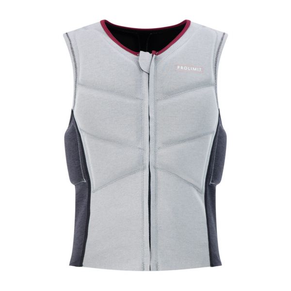 PureGirl Oxygen Stretch vest Half Padded Frontzip