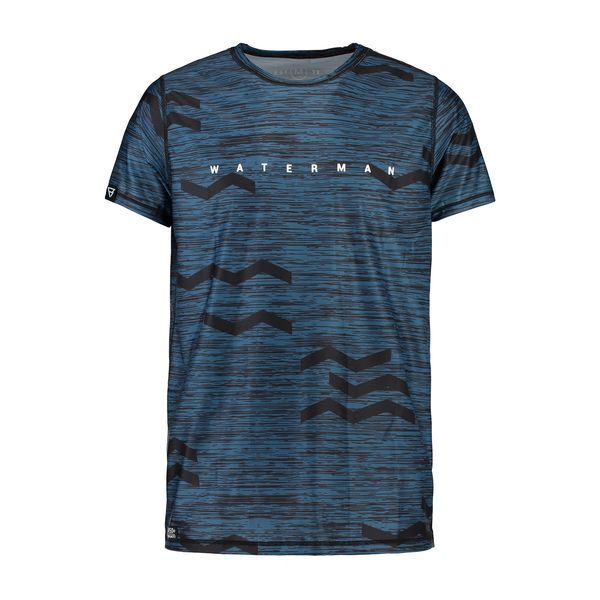 Zigzag Quick Dry Shirt S/S kék 2019