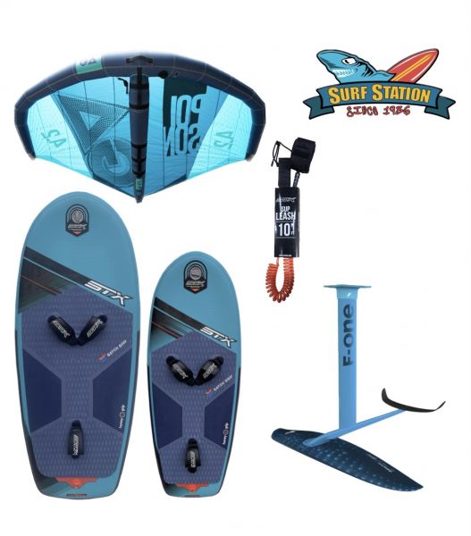 GA Poison 6.2 + Foil Board 5&#039;10 + Gravity FCT 1800 Foil Set
