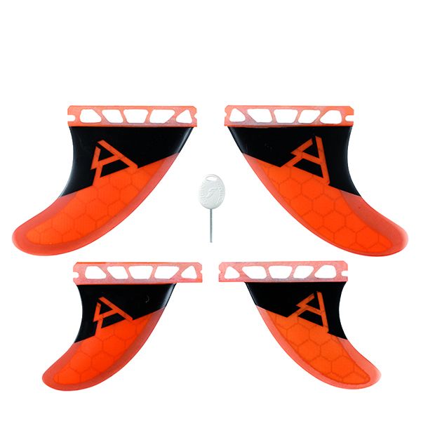 Honeycomb Future Fins, Quad Setup