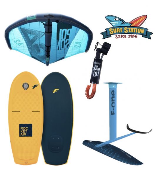 POISON 2021 Wing 6.2 m+ Rocket AIR + Gravity FCT 2200 Foil