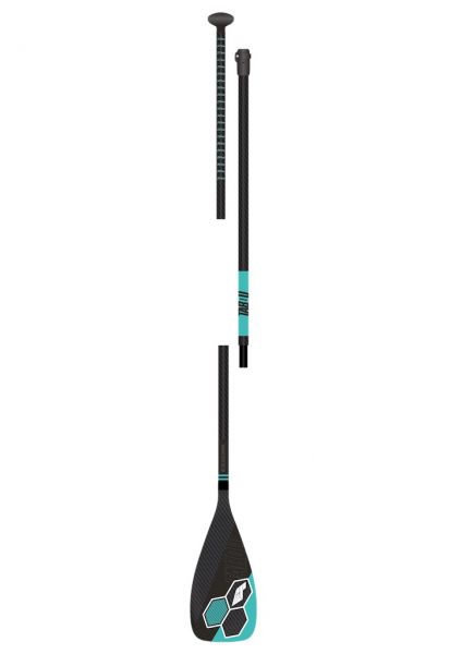 CARBON 100% PADDLE 180-220cm 3 section
