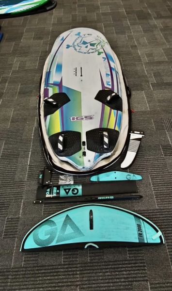 Foil-Freeride 165 + GA Foil szett.