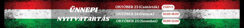 okt 23 nyitvatartás