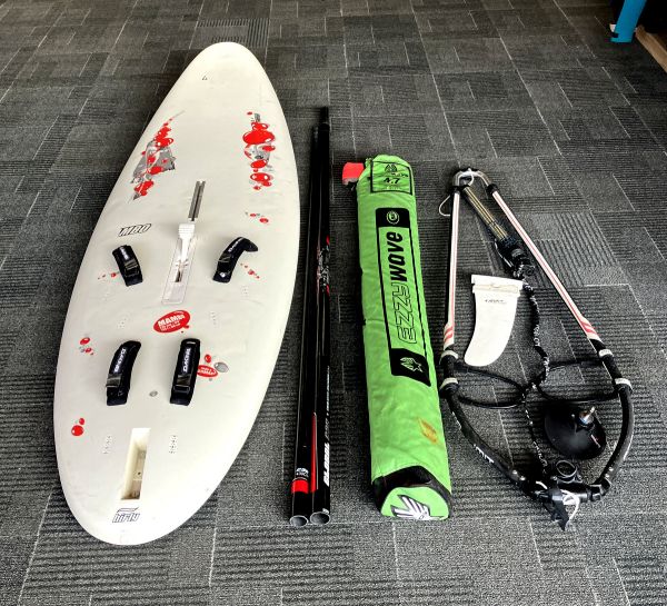 Mambo 175L + ezzy wave 4.7m2 komplett ws