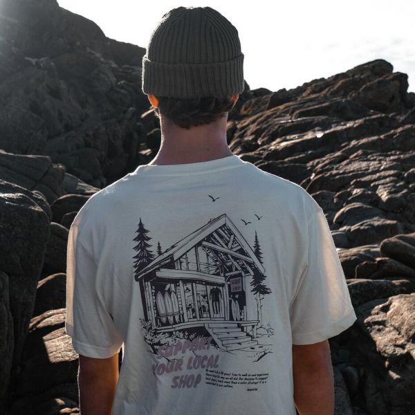 T-shirt Férfi Support your local shop 2026