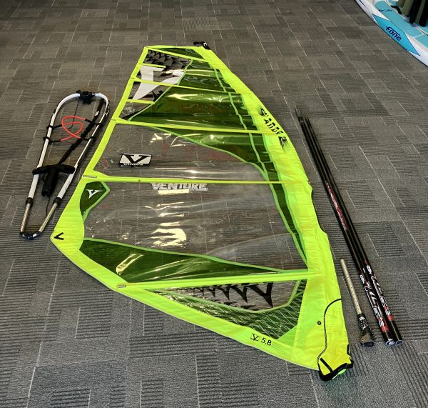 Venture 5.8m2 komplett rigg